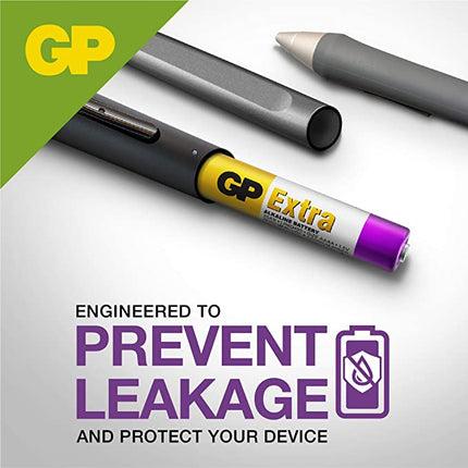 Алкални батерии GP Extra Alkaline AAAA, LR61, 1.5V, фолио 8 бр.