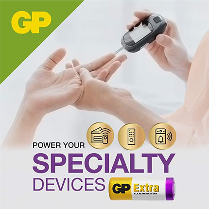 Алкални батерии GP Extra Alkaline 23A, MN21, 12V, фолио 10 бр.