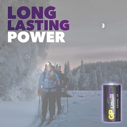 Батерии GP Extra Lithium CR123A, 3V, 10бр
