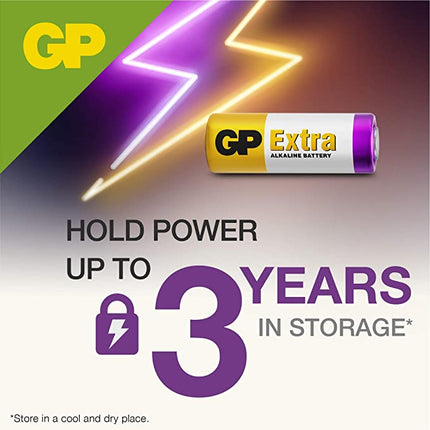 Алкални батерии GP Extra Alkaline 23A, MN21, 12V, фолио 10 бр.