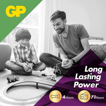Батерии GP Extra Alkaline AAA (LR03), 1.5V, 80 бр.