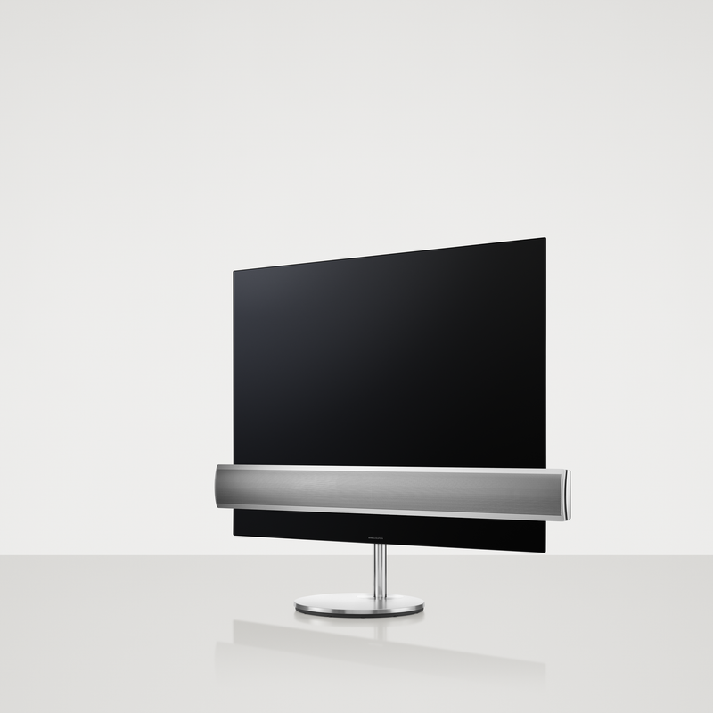 Телевизор Bang&amp;Olufsen - BeoVision Eclipse 2nd Gen., моторизирана подова стойка, 55", 4K, 165 см, OLED, Dolby Vision