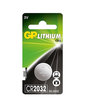 Батерии GP Lithium CELL CR2032 (DL2032), 3.0V, блистер 1 бр.