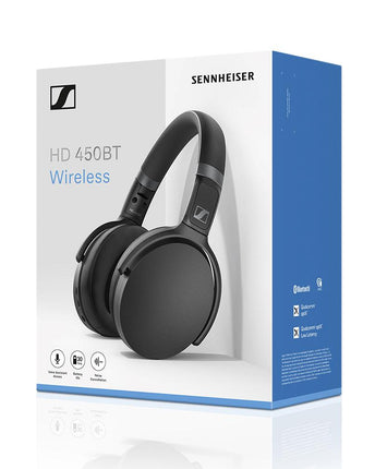 Безжични слушалки SENNHEISER HD 450BT, шумопотискане