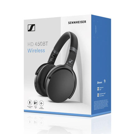 Безжични слушалки SENNHEISER HD 450BT, шумопотискане