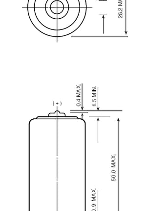 Батерии GP Super Alkaline C (LR14), 1.5V, блистер 2бр.