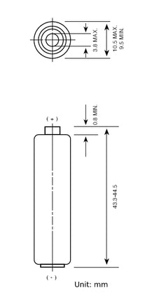 Батерии GP Ultra Alkaline AAA (LR03), фолио 2бр