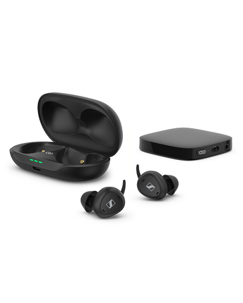 Истински безжични слушалки Sennheiser TV Clear Set