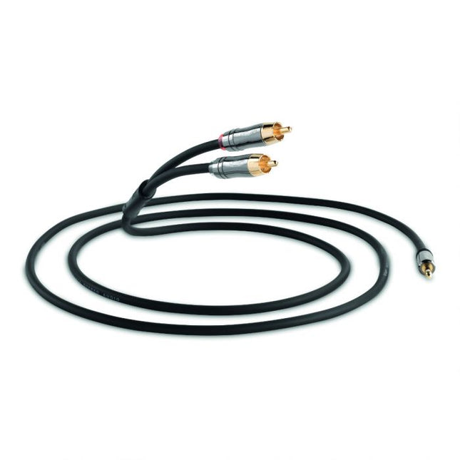 QED Performance Graphite J2P кабел, 3,5 mm - 2 x RCA