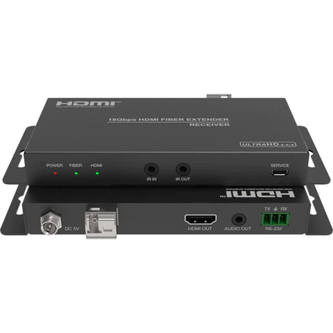 DVDO HDMI Extender над 18 Gbps оптично влакно с аудио извличане