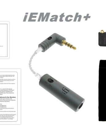 iFi Audio iEMatch+ жак 3,5 мм аудио филтър за слушалки