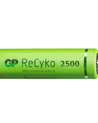 Акумулаторни батерии GP ReCyko AA 2450mAh (R6), рециклируеми опаковки 4бр.