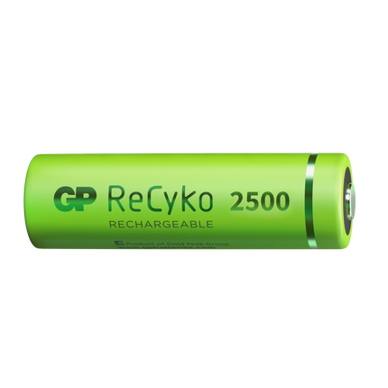 Акумулаторни батерии GP ReCyko AA 2450mAh (R6), рециклируеми опаковки 2бр.