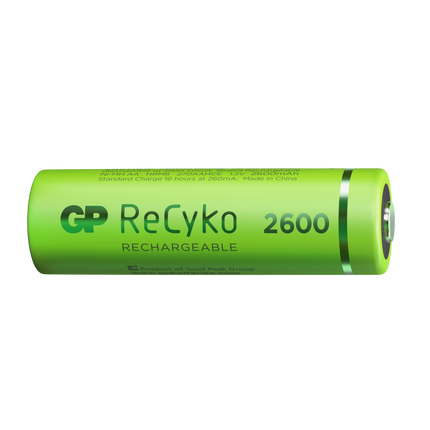 Акумулаторни батерии GP ReCyko AA 2600mAh (R6), рециклируеми опаковки 4 бр.